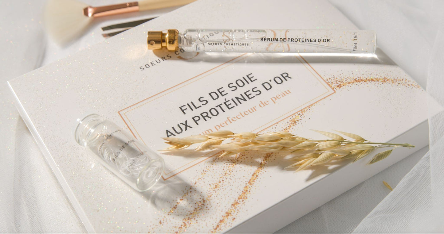 Fils de Soie aux Collagène, 5 Sérums concentrés