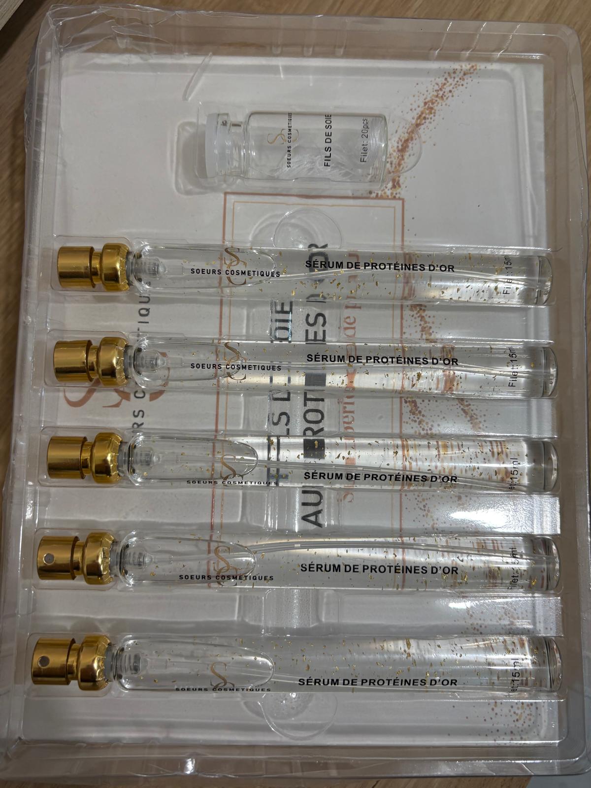 Fils de Soie aux Collagène, 5 Sérums concentrés
